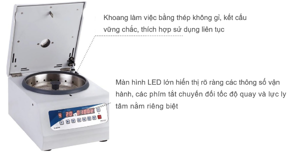 Máy ly tâm mao quản, Model: HCTSpin, Hãng: Taisite Lab Sciences Inc-Mỹ