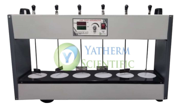 Máy khuấy jartest 6 vị trí, model: Flocc-6, Hãng: Yatherm Scientific / Ấn Độ