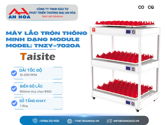 Máy lắc tròn thông minh dạng module TNZY-7020 hãng TaisiteLab/Mỹ