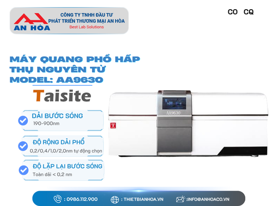 Máy quang phổ hấp thụ nguyên tử model AA9630 hãng TaisiteLab/Mỹ