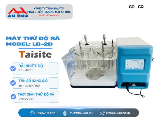 Máy thử độ rã Model LB-2D hãng Taisitelab/Mỹ