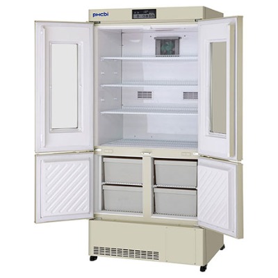 Tủ lạnh bảo quản 2~14oC có ngăn đông sâu -30oC, 415L/176L, Model: MPR-715F, Hãng: PHCBi / Nhật Bản