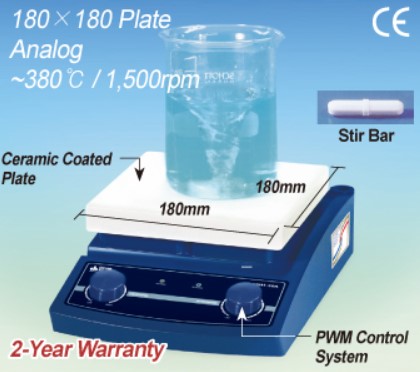 Bếp gia nhiệt có khuấy từ Analog, Model: MSH-20A, Hãng: DAIHAN Scientific/Hàn Quốc