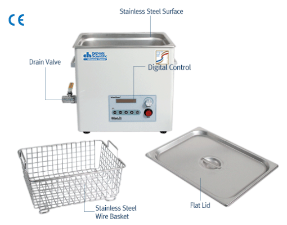 Bể rửa siêu âm màn hình kỹ thuật số 6 lít Model: WUC.D06H Hãng: DAIHAN Scientific/ Hàn Quốc