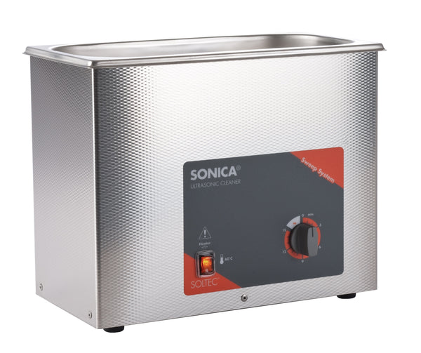 Bể rửa siêu âm 9.5 lít SONICA 3300 MHS3, Hãng: SOLTEC/Ý