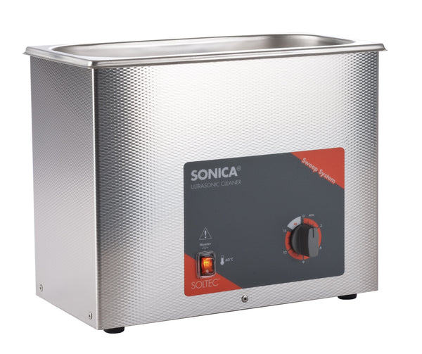 Bể rửa siêu âm 4.5 lít SONICA 2400 MH S3, Hãng: SOLTEC/Ý