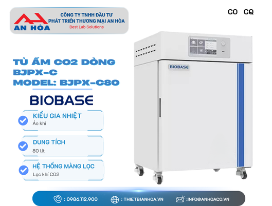 Tủ ấm CO2 dòng BJPX-C hãng: Biobase/Trung Quốc