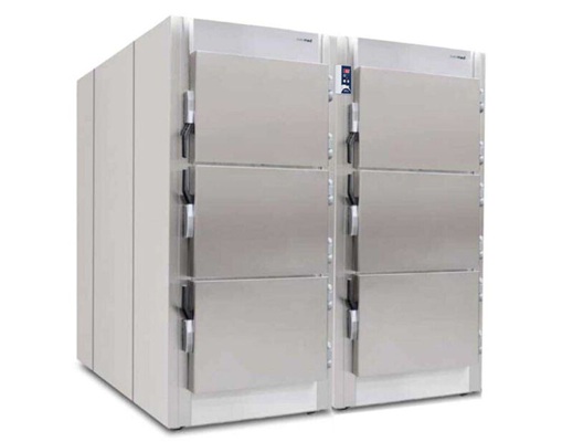 Tủ bảo quản tử thi loại 6 ngăn 0°C / +12°C MMC 6.6+ Evermed