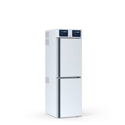 Tủ lạnh bảo quản 2 khoang nhiệt độc lập LCRR 260 W LITE Evermed