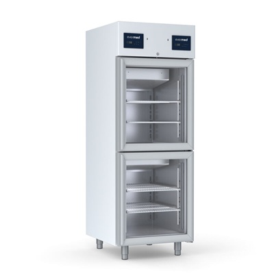Tủ lạnh bảo quản 2 khoang nhiệt độc lập MPRR 625 W LITE Evermed