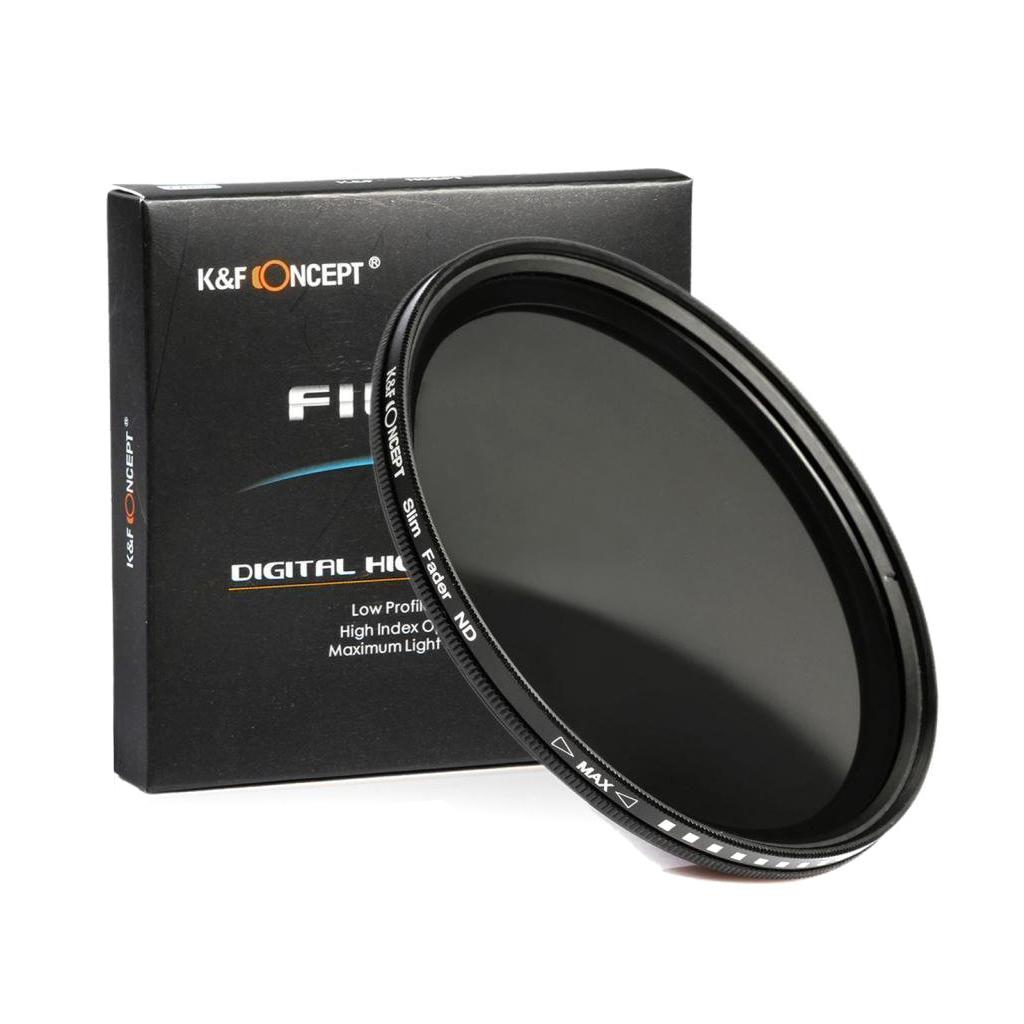 K&F Concept Classic Slim Fader Gray Filter NDX ND2 – ND400 – 82 Mm - Foto 9