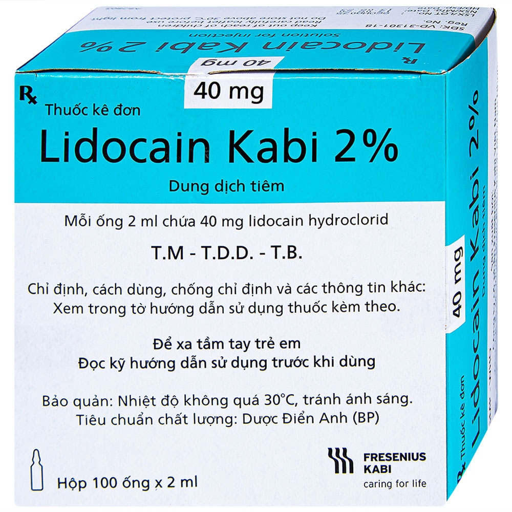 Lidocain Kabi 2%