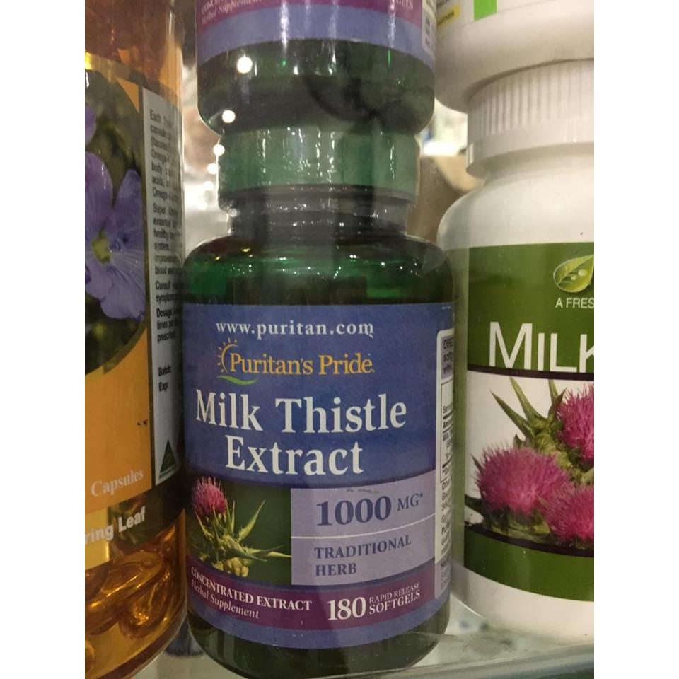 Milk Thistle Puritan Pride 1000mg (180 viên)