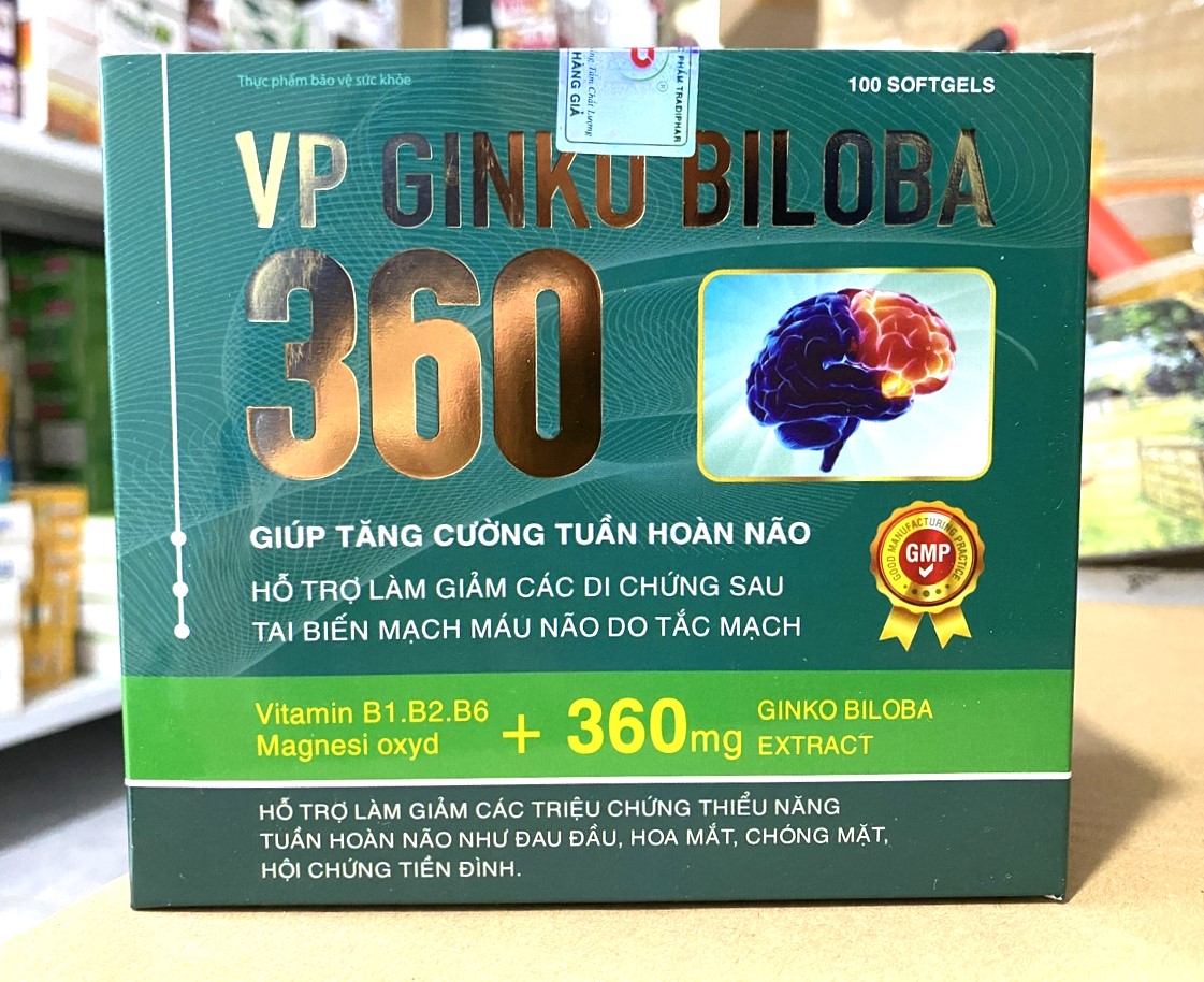 VP Ginko Biloba 360 xanh
