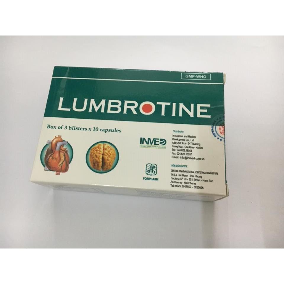 Lumbrotine vỉ