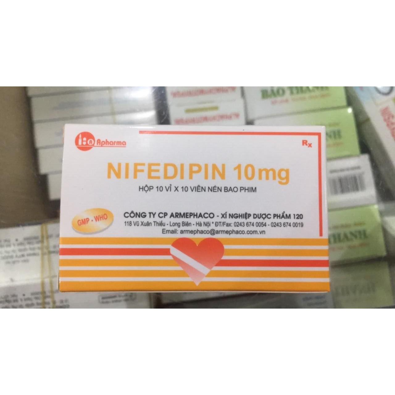 Nifedipin 10mg