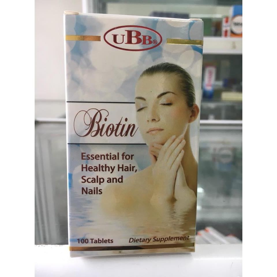 Biotin UBB 100 viên