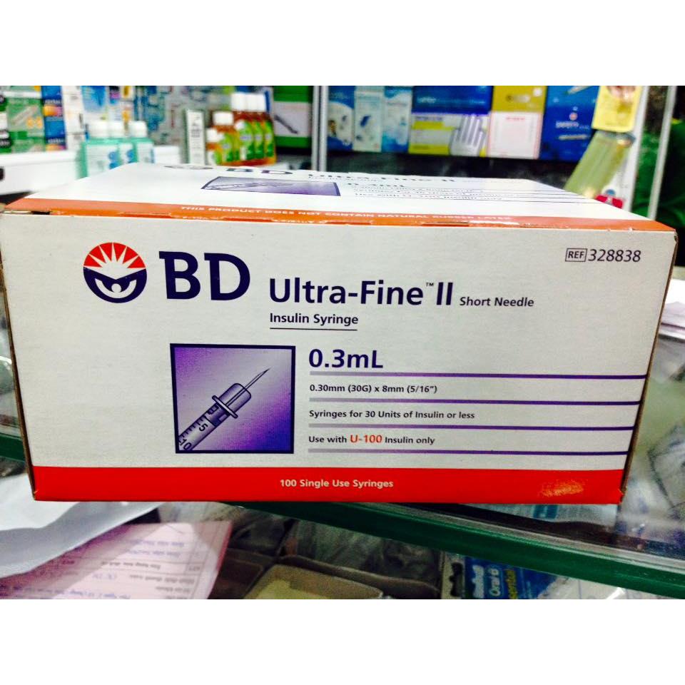 Kim tiêm tiểu đường BD Ultra-Fine II 0.3ml