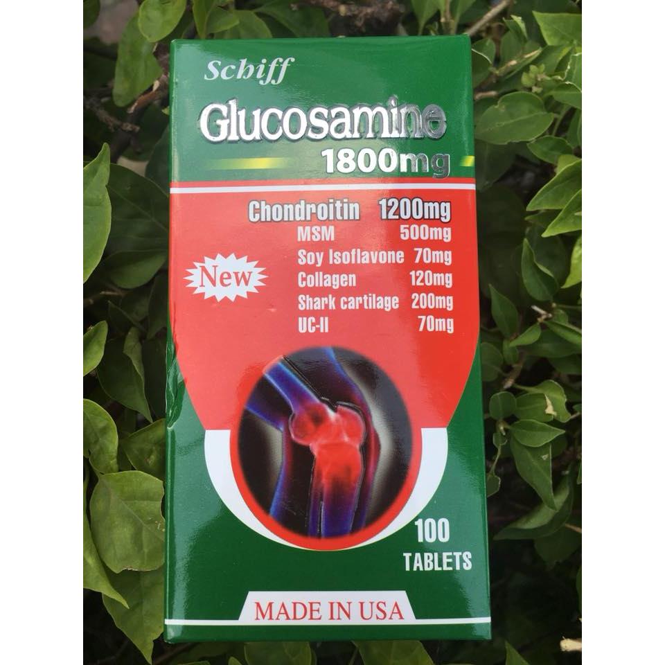 Schiff Glucosamine 1800mg Mỹ -100 viên