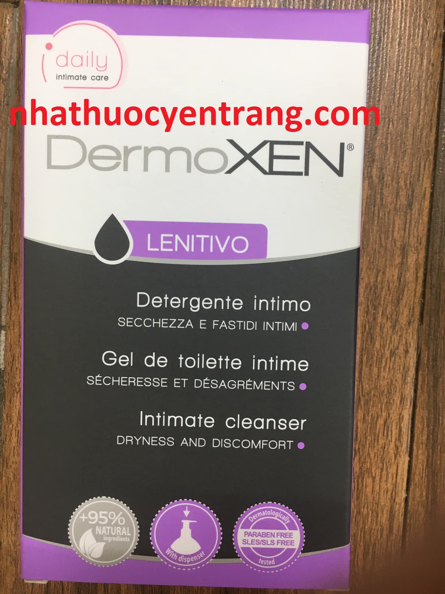 Dung dịch vệ sinh DermoXEN LENITIVO