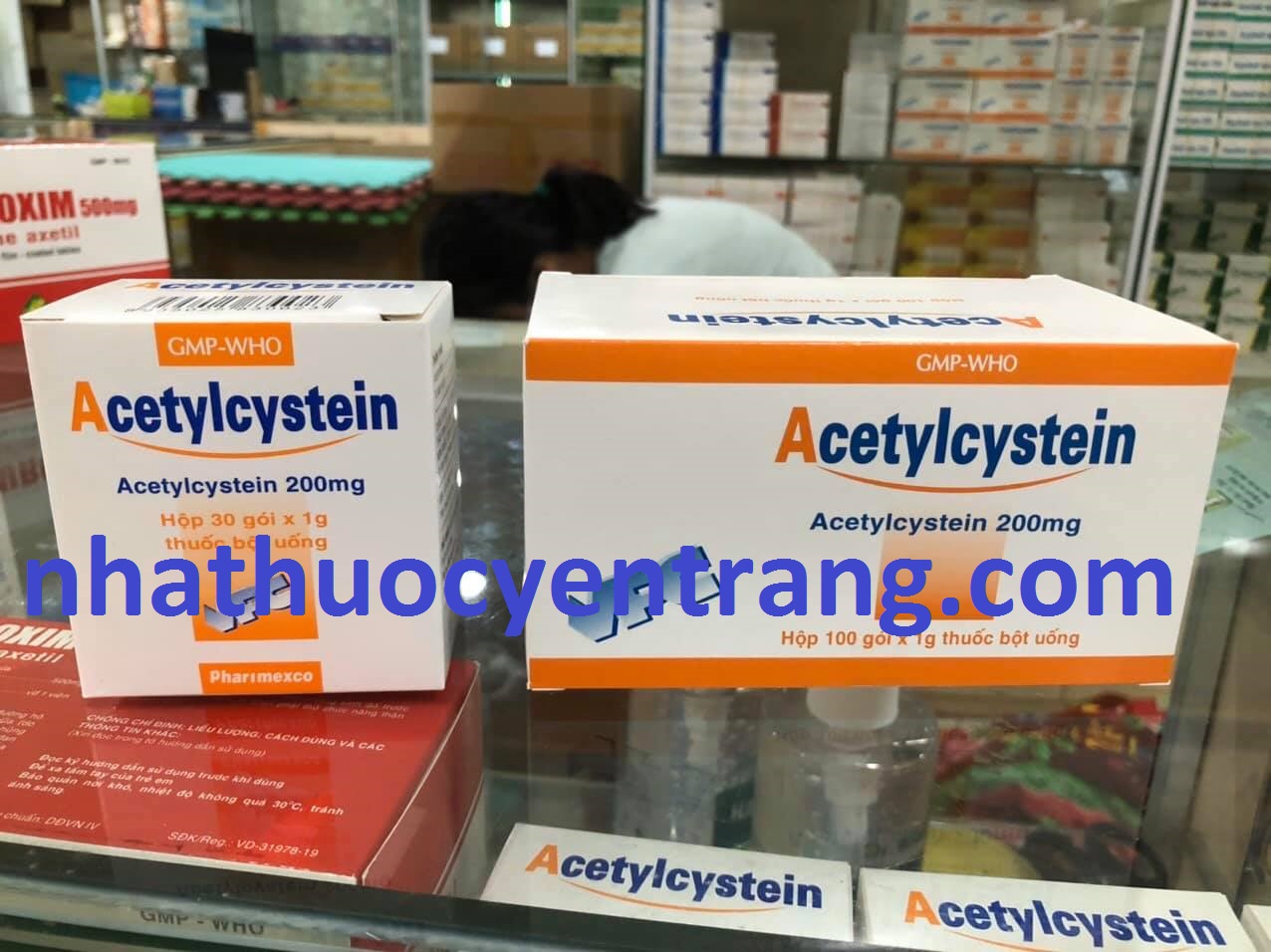 Acetylcystein Cửu Long 30 gói