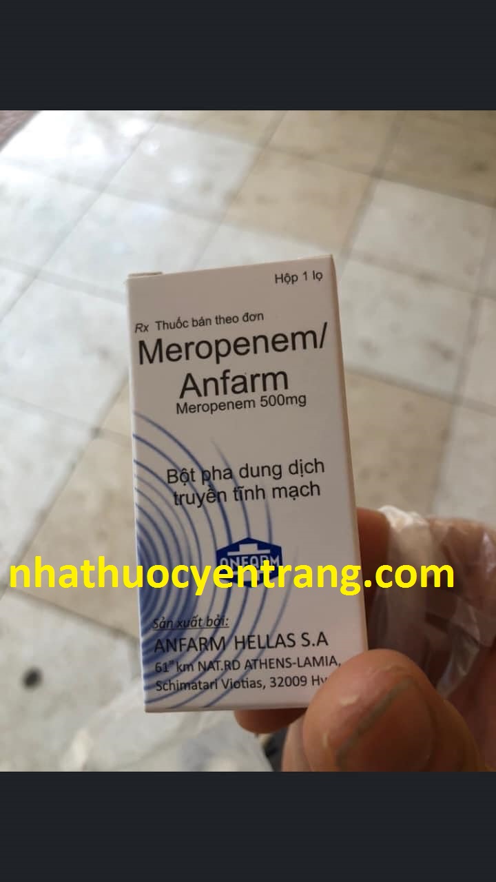 Meropenem Anfarm 500mg