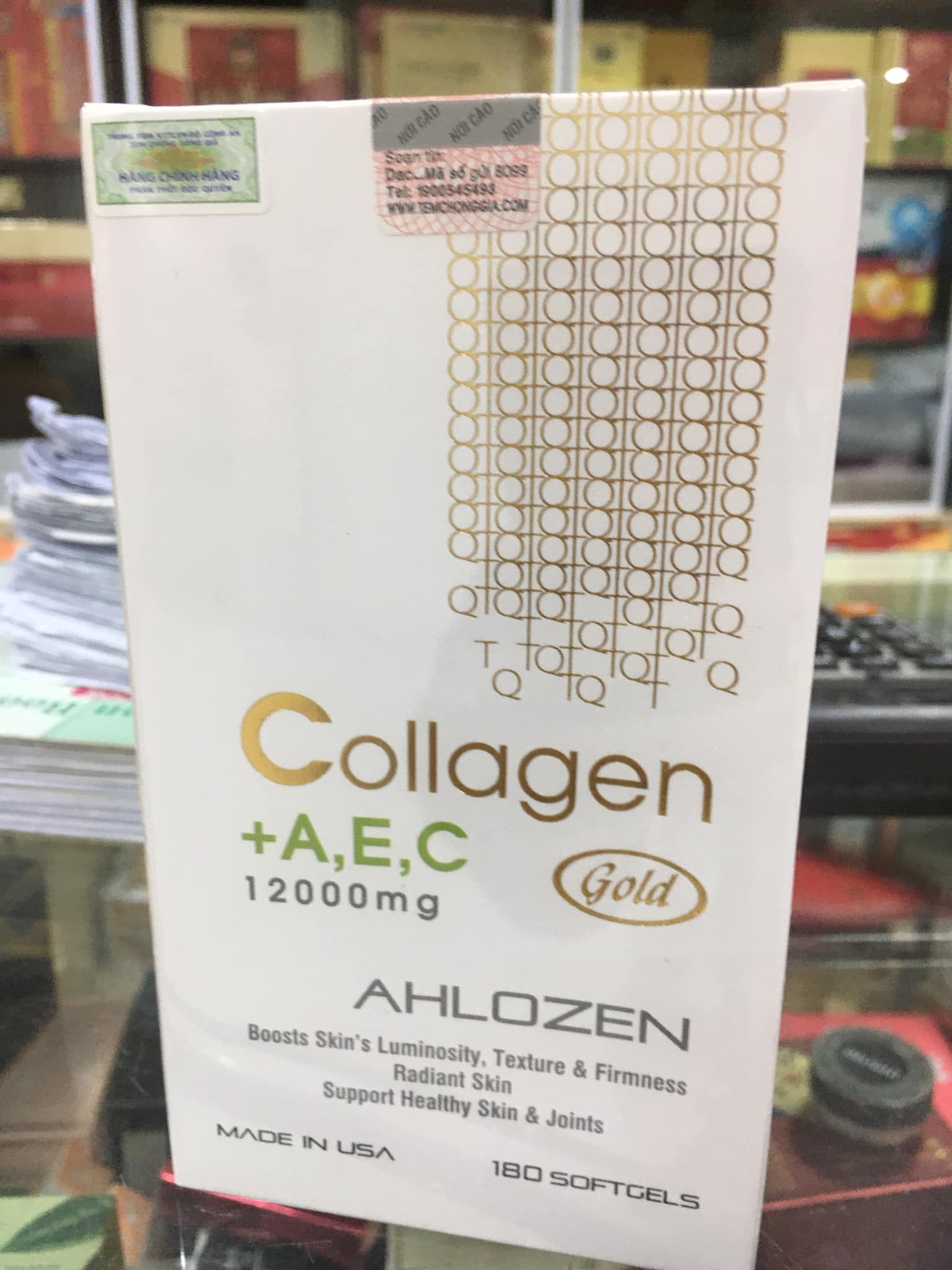Collagen AEC Gold 12000mg Ahlozen