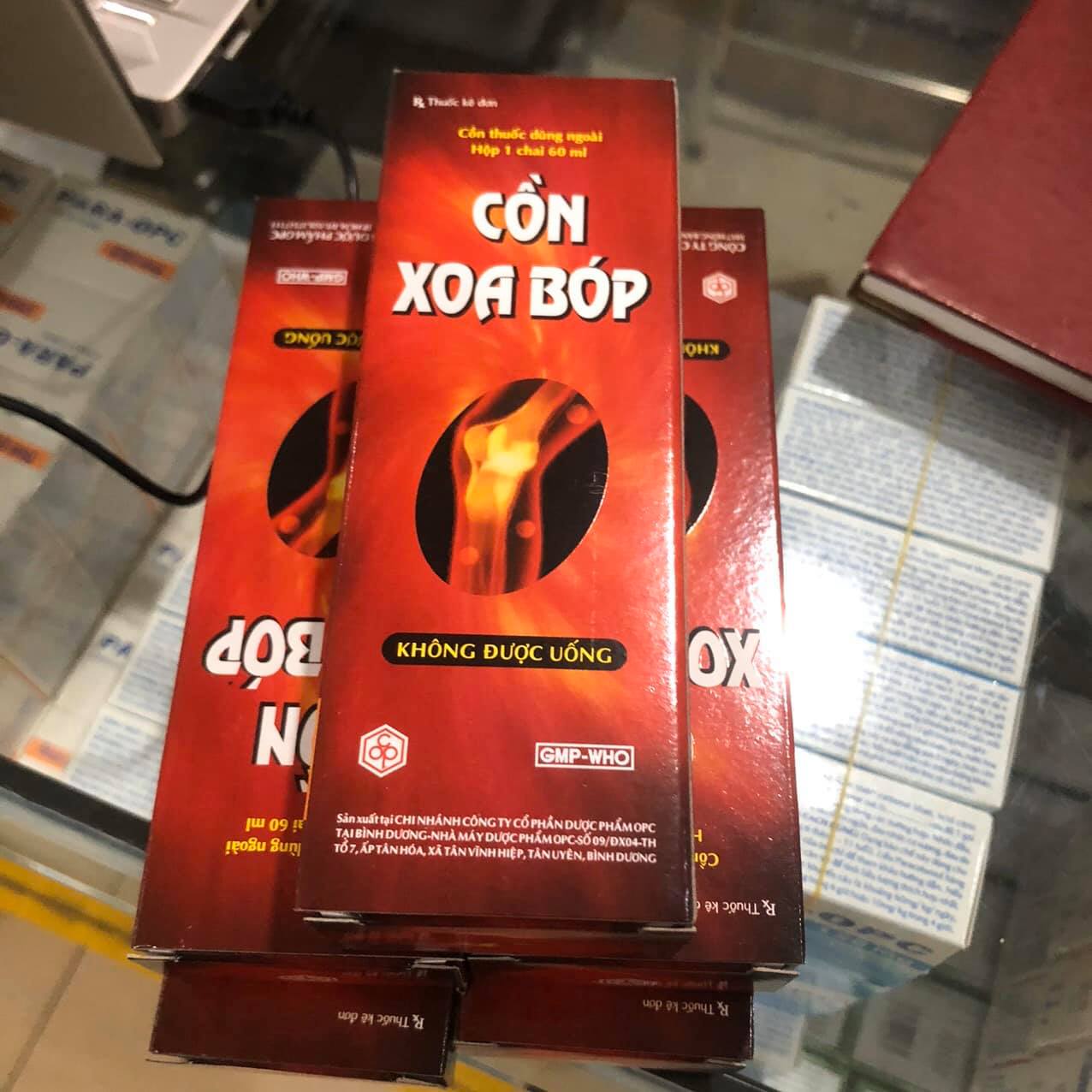 Cồn xoa bóp OPC 60ml