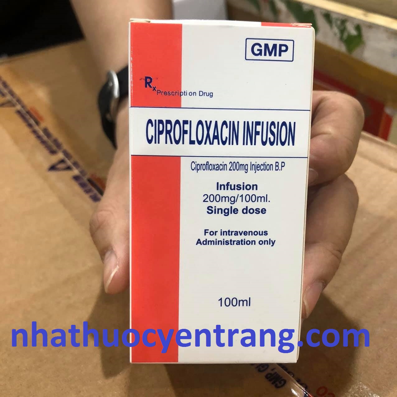 Ciprofloxacin 200mg/100ml