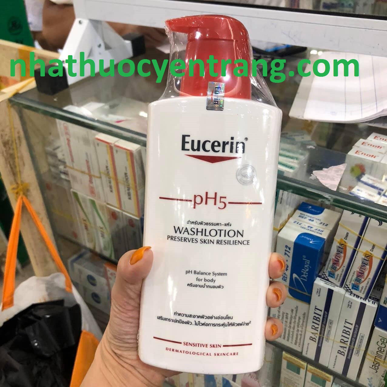 Sữa tắm Eucerin pH 5 Washlotion 400ml