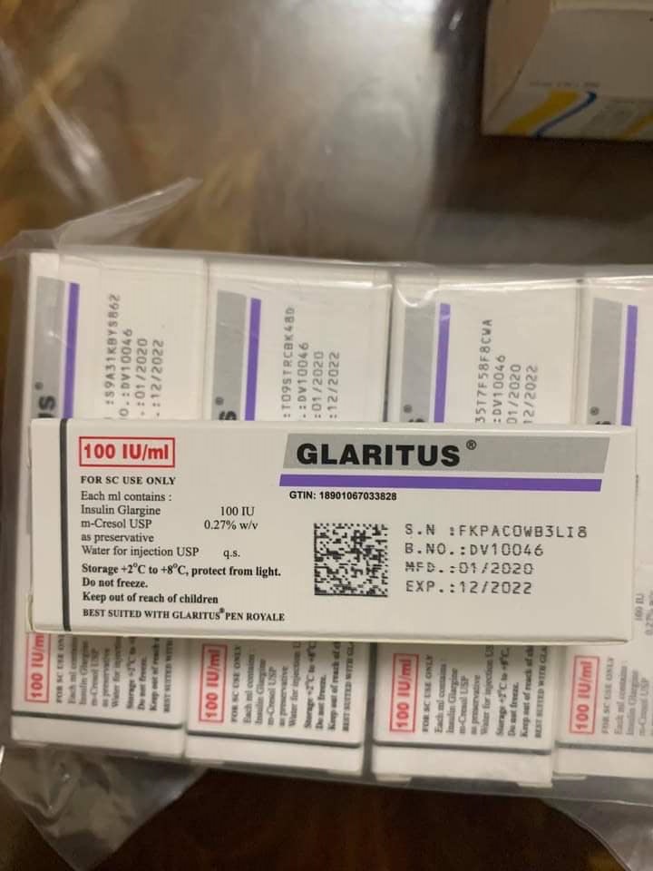 Glaritus 100 IU/ml