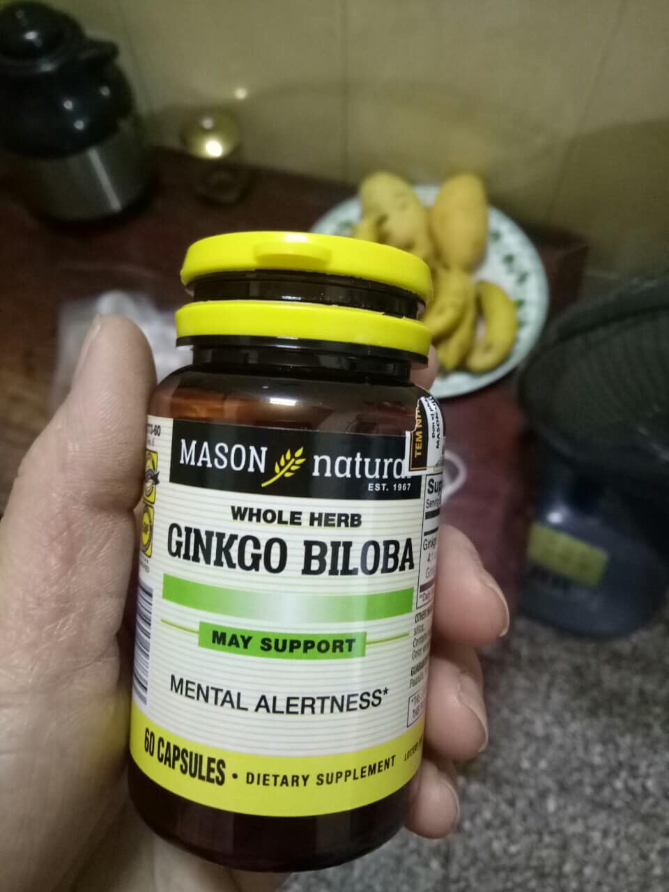 Ginkgo Biloba Mason Natural 60 viên