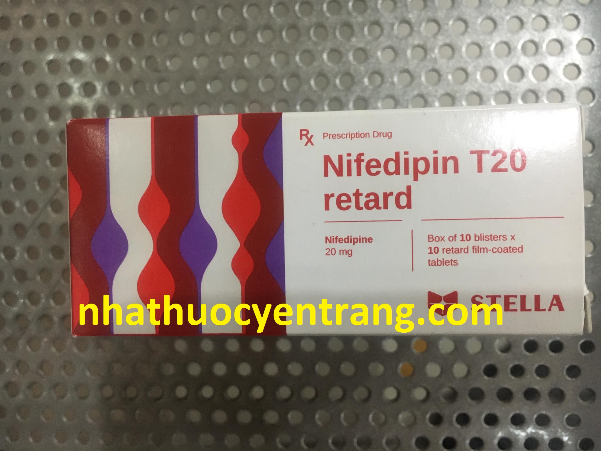 Nifedipin T20mg Stada