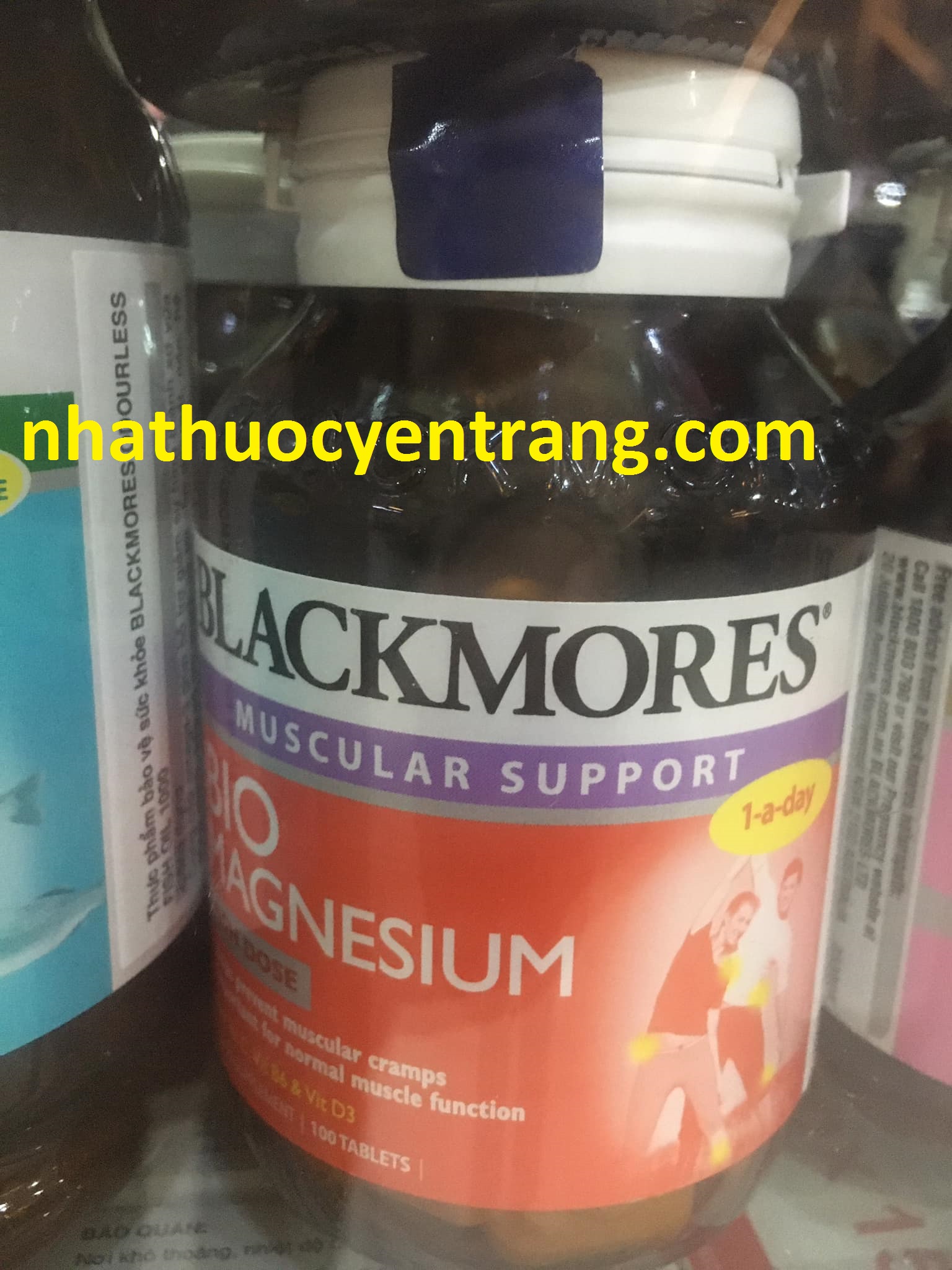 Blackmores Bio Magnesium (Chai 100 viên)