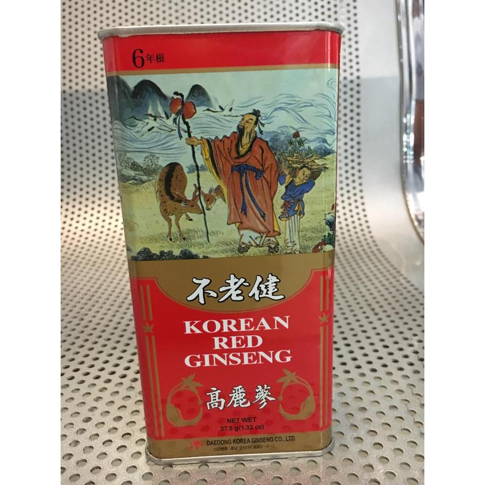 Hồng sâm củ khô Daedong Korea Red Ginseng - 37.5g