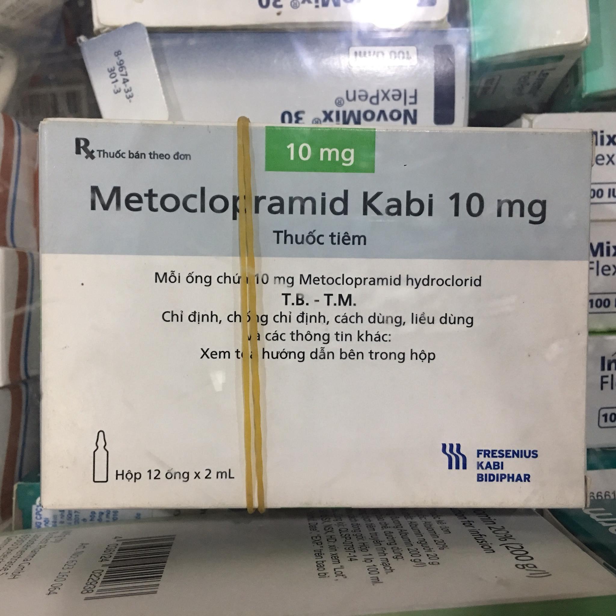 Metoclopramid Kabi 10mg