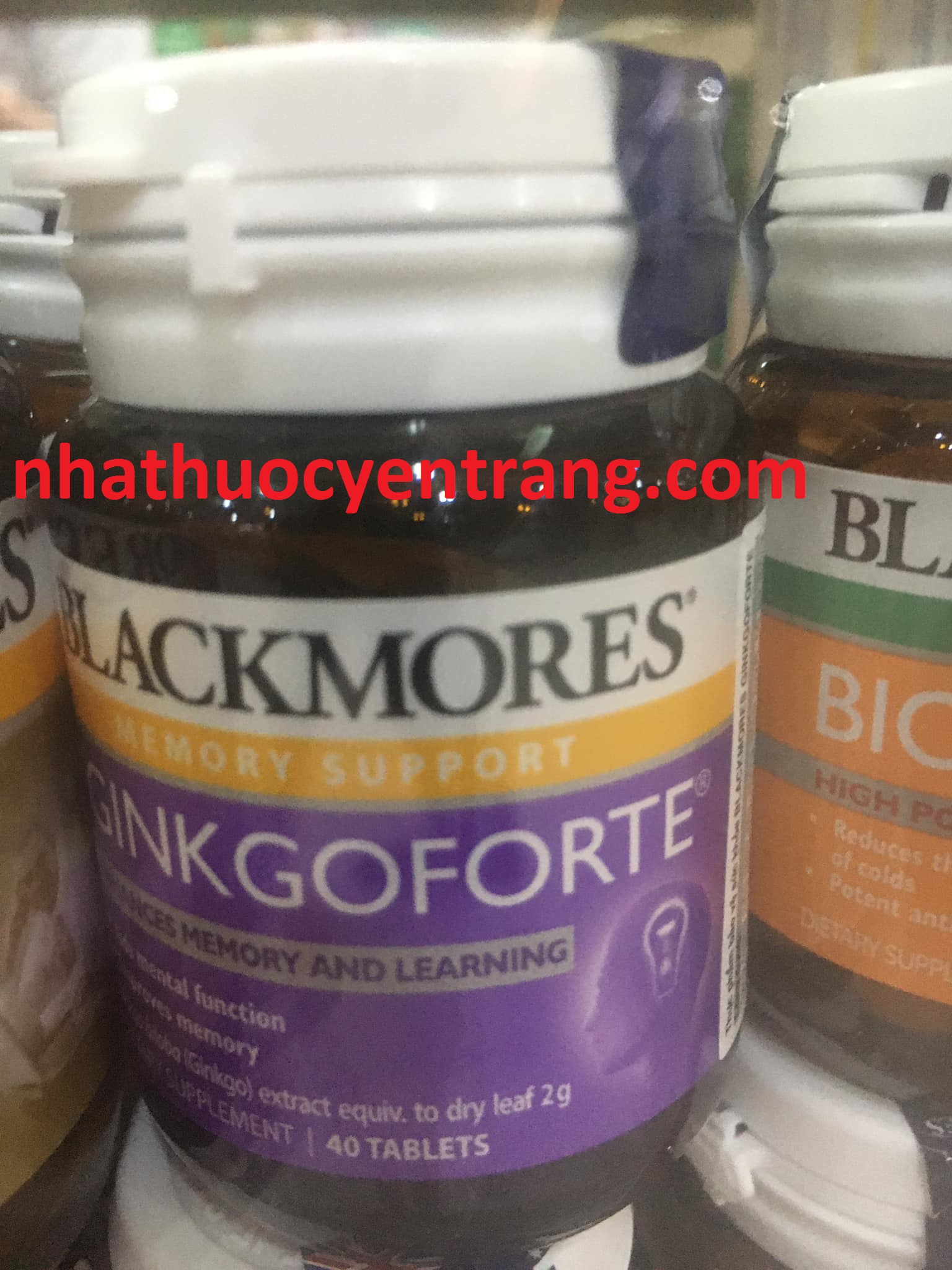 Blackmores Ginkgoforte (Hộp 40 viên)