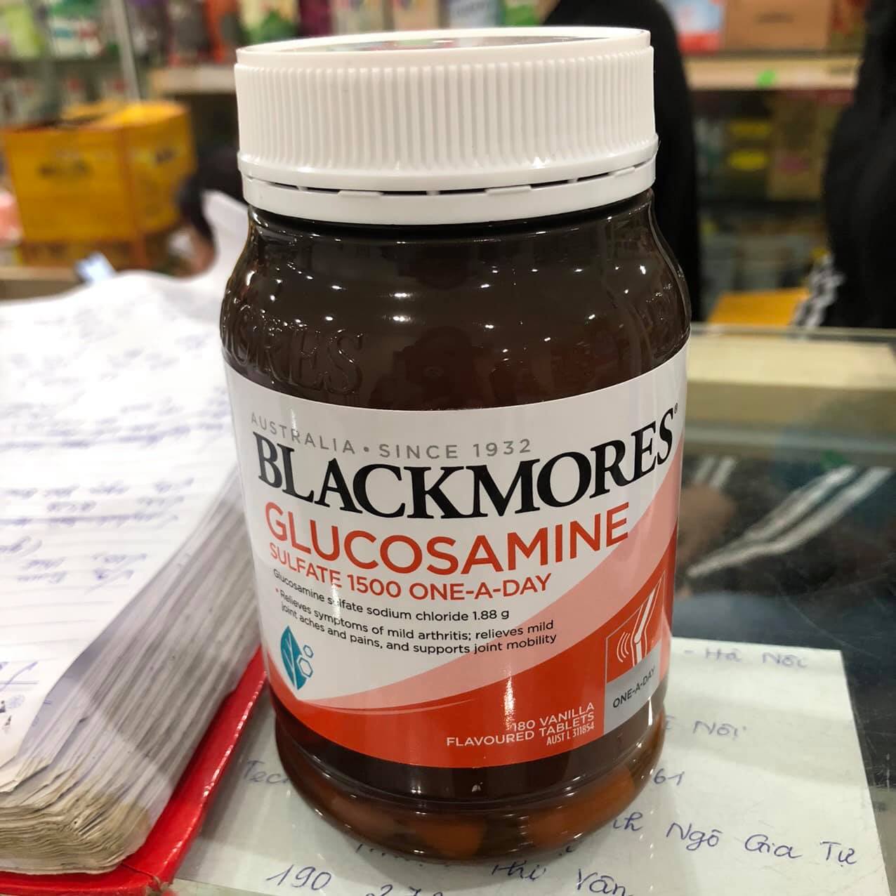 Blackmores Glucosamine 1500mg 180 viên