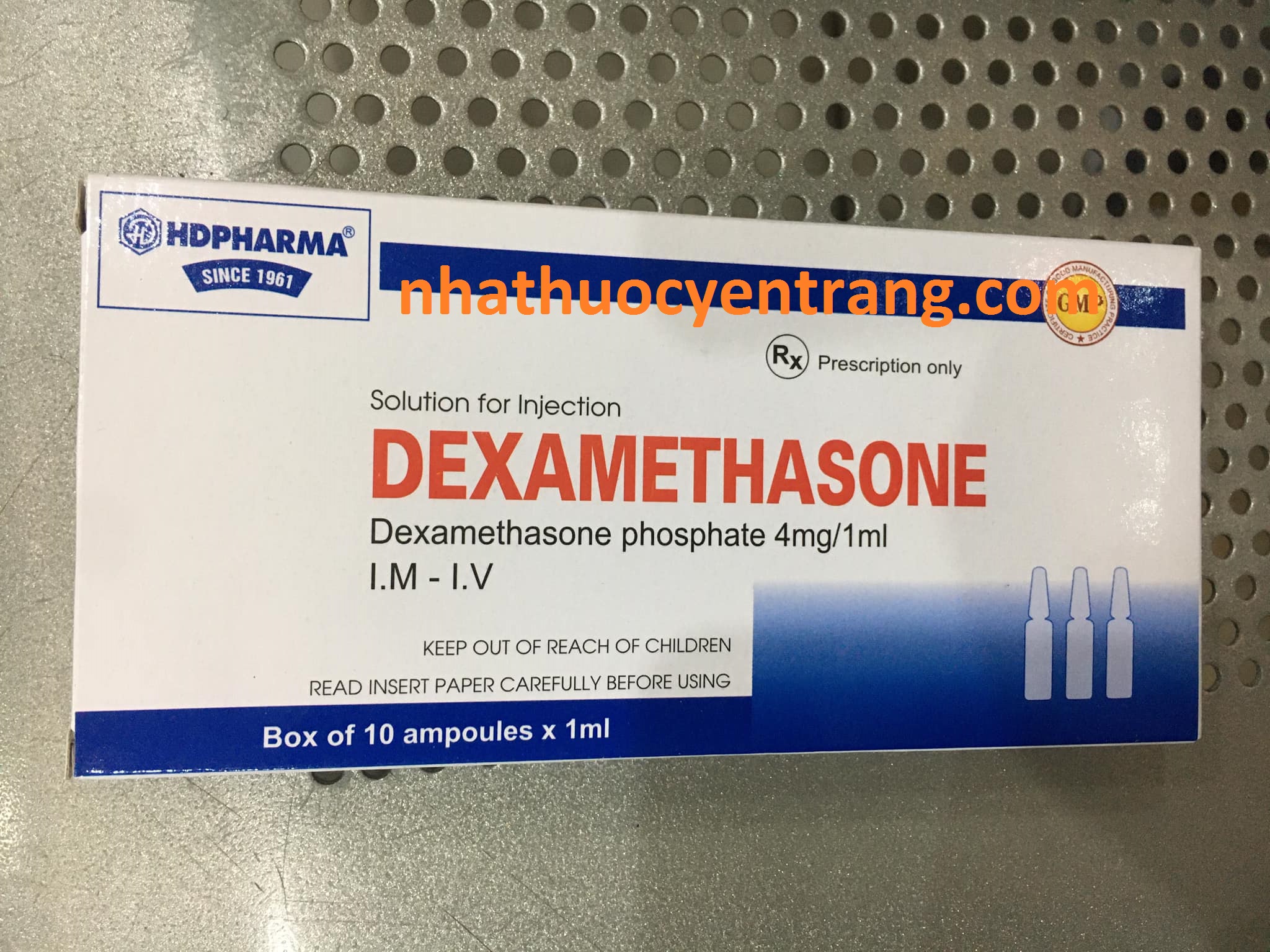 Dexamethasone 4mg/1ml Hải Dương