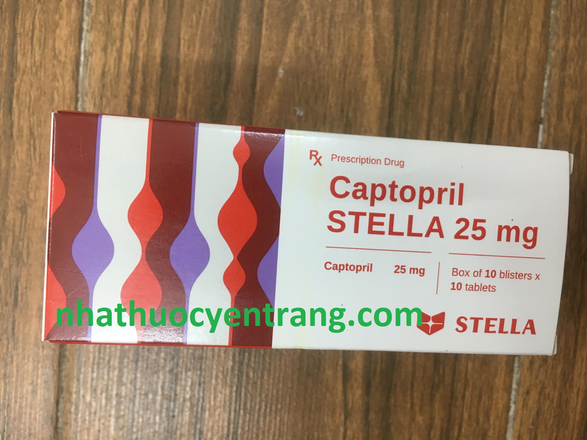 Captopril Stella 25mg