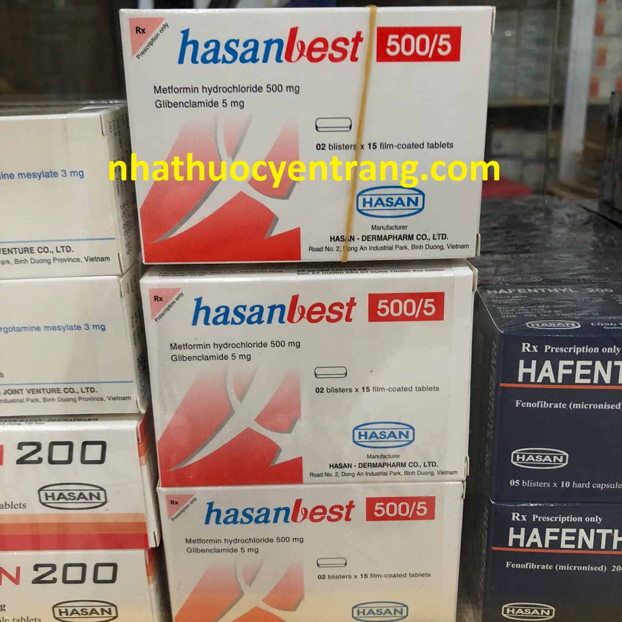 Hasanbest 500/5 mg (30 viên)