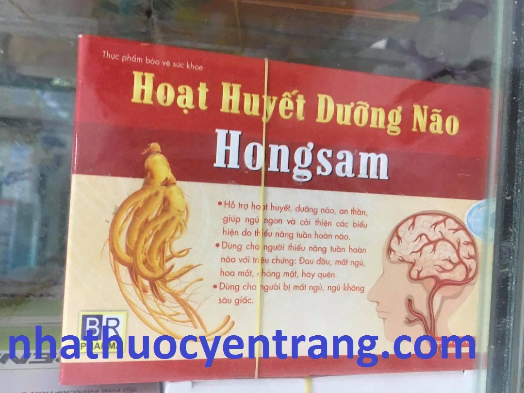 Hoạt huyết dưỡng não Hongsam