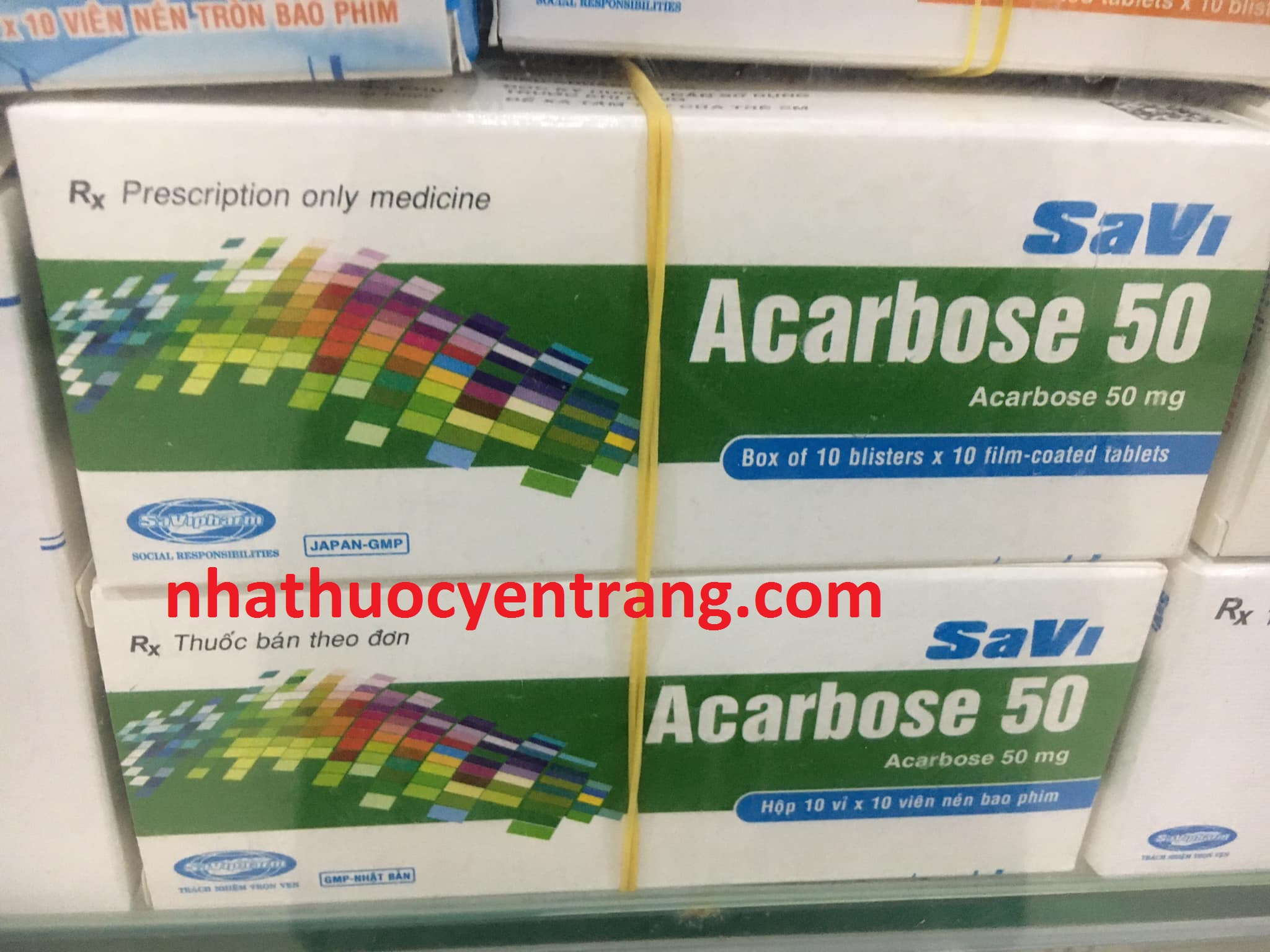 Acarbose 50mg Savi