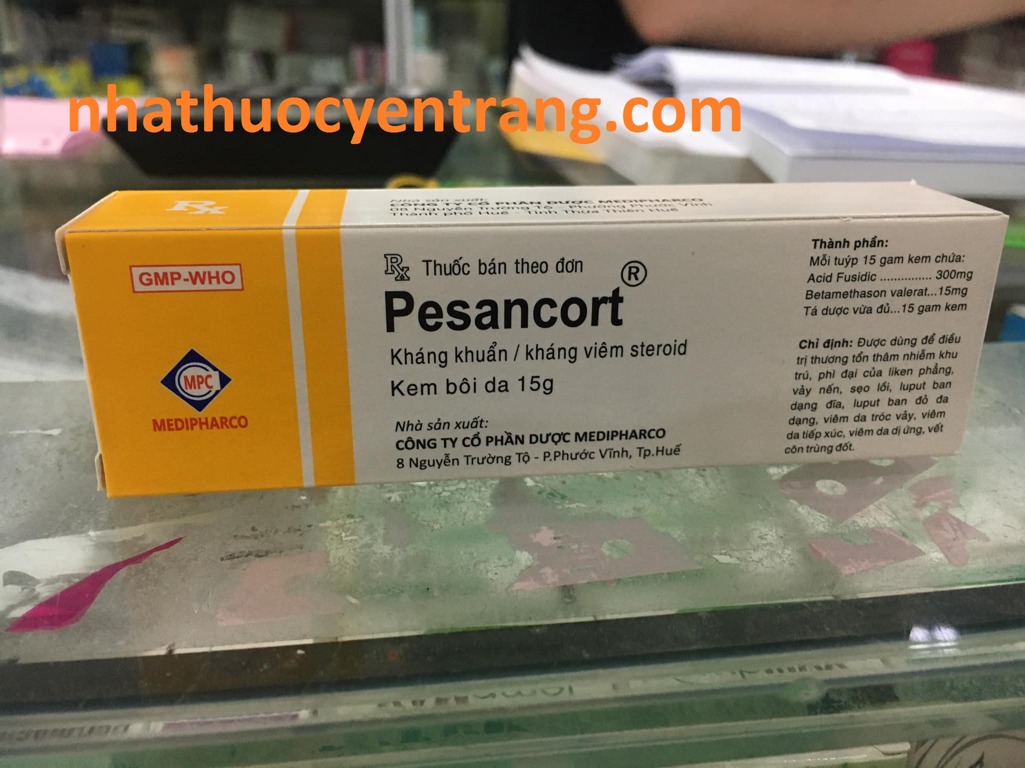 Pesancort 15g cream