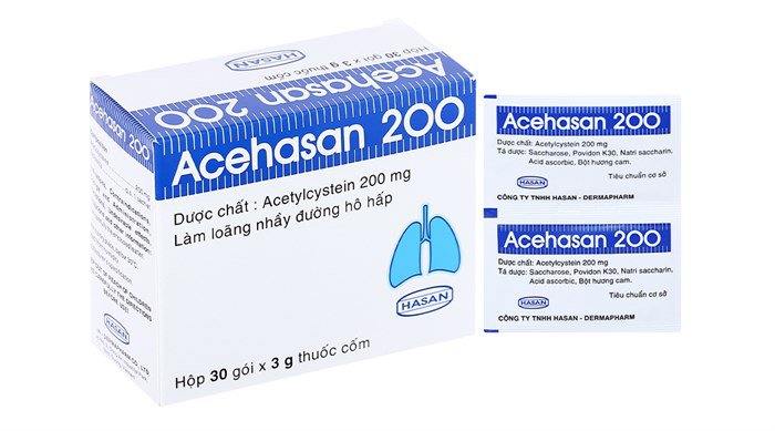 Acehasan 200mg (30 gói)