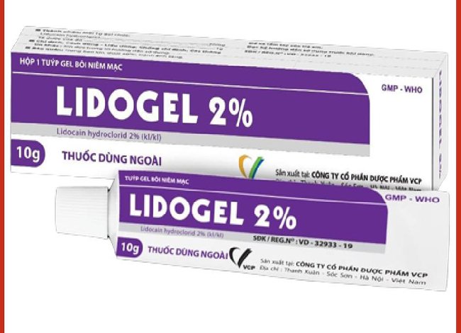 Lidogel 2% VCP 10g