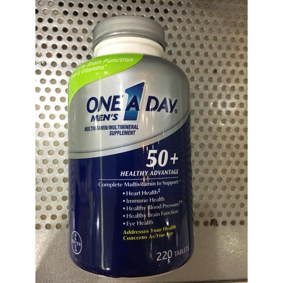 One A Day Men's 50 Plus 200 viên