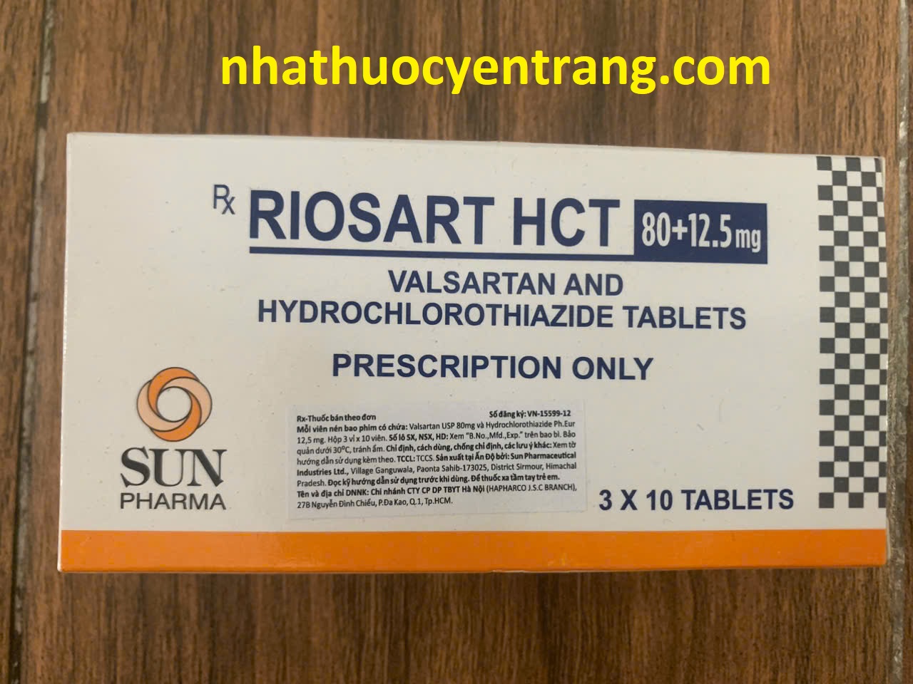 Riosart HCT 80+12.5mg