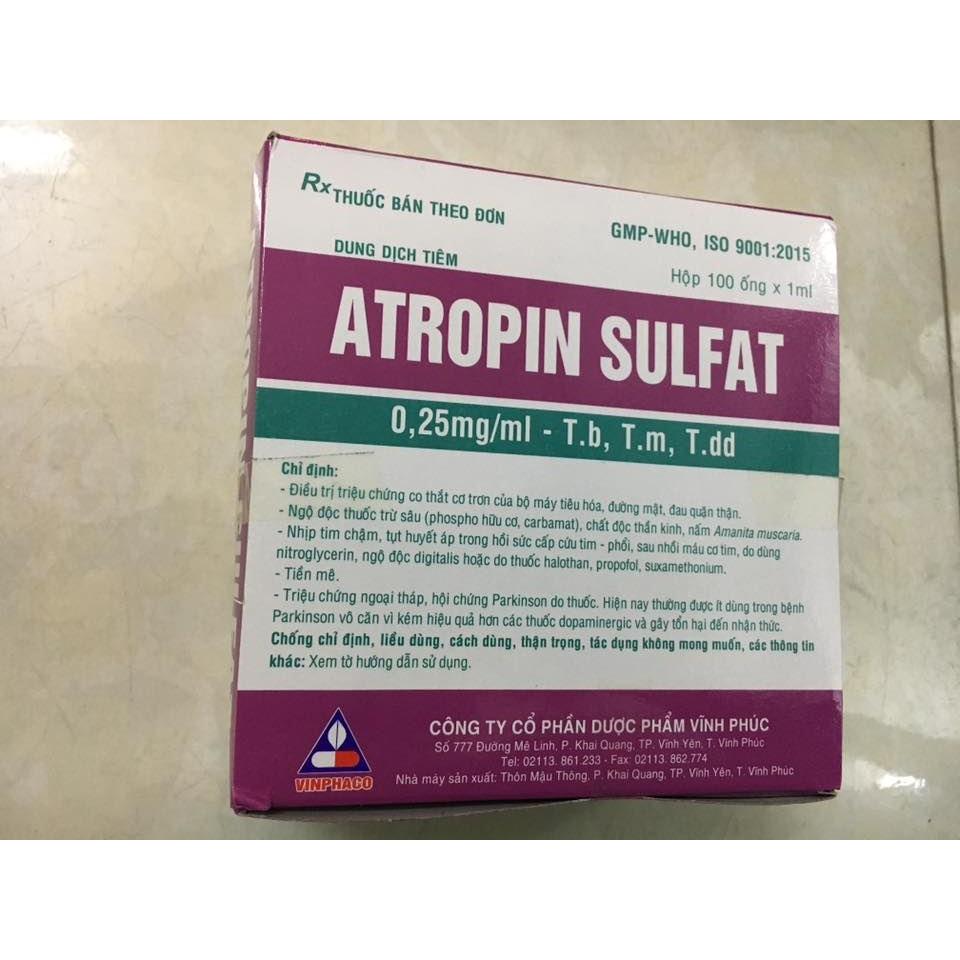 Atropin sulphate 0.25mg/ml