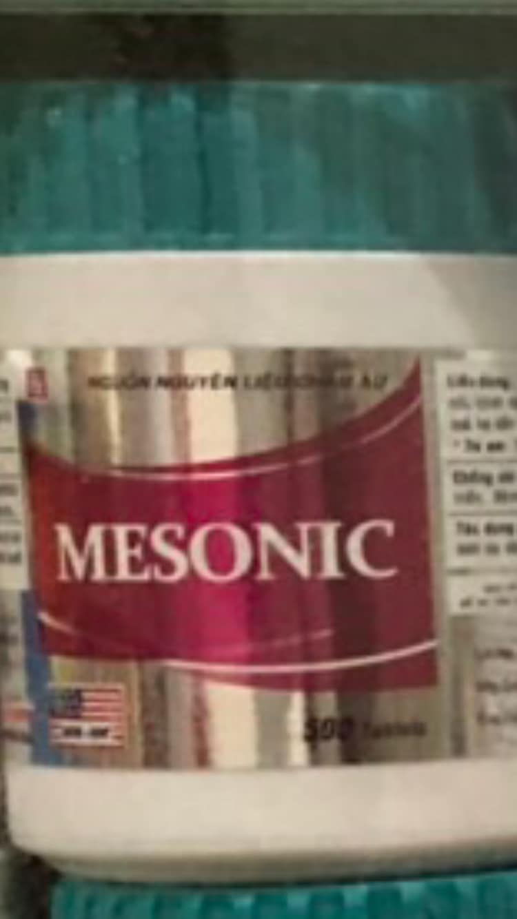 Mesonic 0.5mg (lọ 500 viên nén)